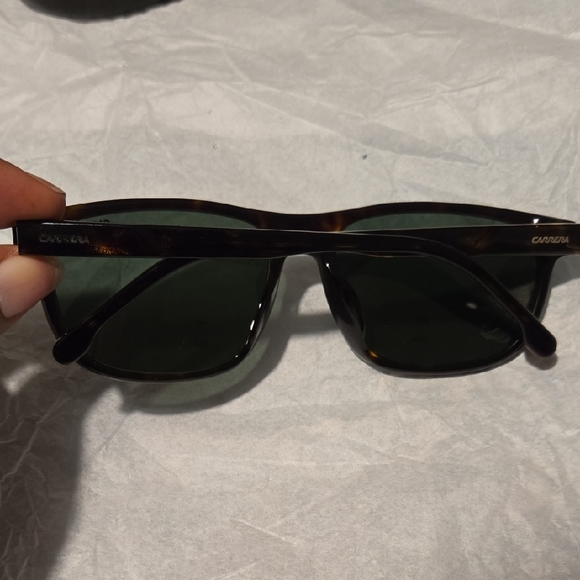 CARRERA C FLEX 08/G/S 0086 QT Sunglasses Havana Frame Green Lenses 58mm - Picture 2 of 8